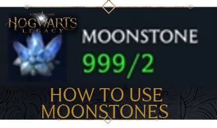 moonstone hogwarts legacy|How to Get Moonstones: All Moonstone Locations 